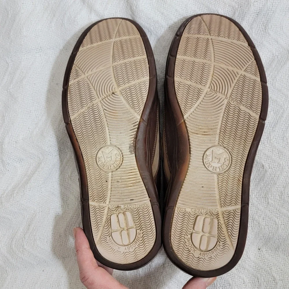 Mephisto Spinnaker Leather-Suede Two Tone Boat Shoes‎ Sz 10.5 US Air Relax